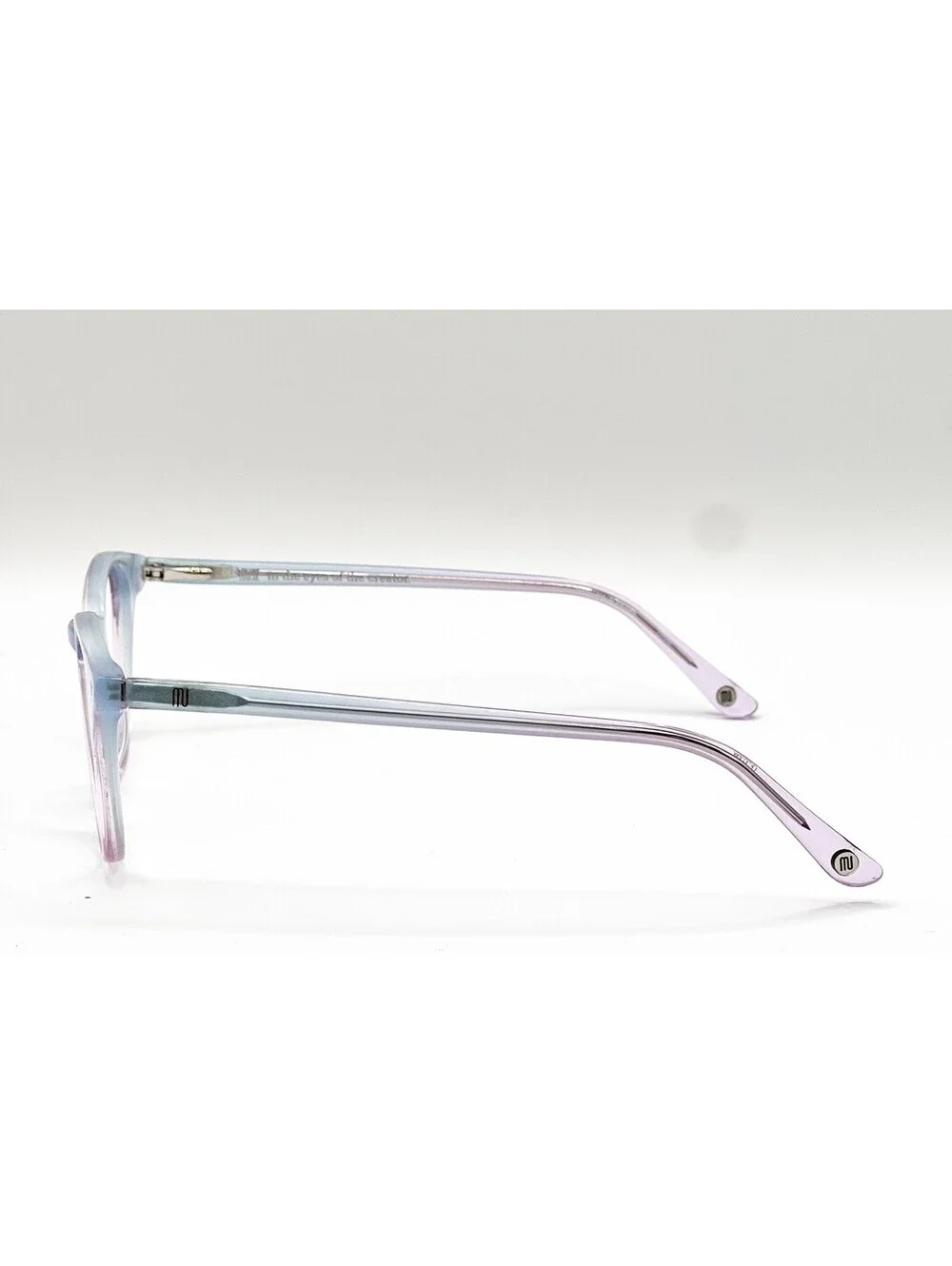 Muse 51-000221 Pink Clear Round Authentic Eyeglass Frames 44-19-135